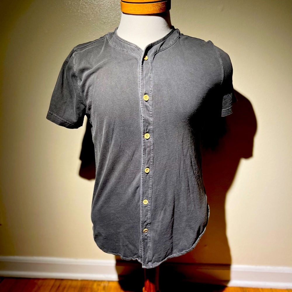 Charcoal A&F Baseball Jersey Inspo